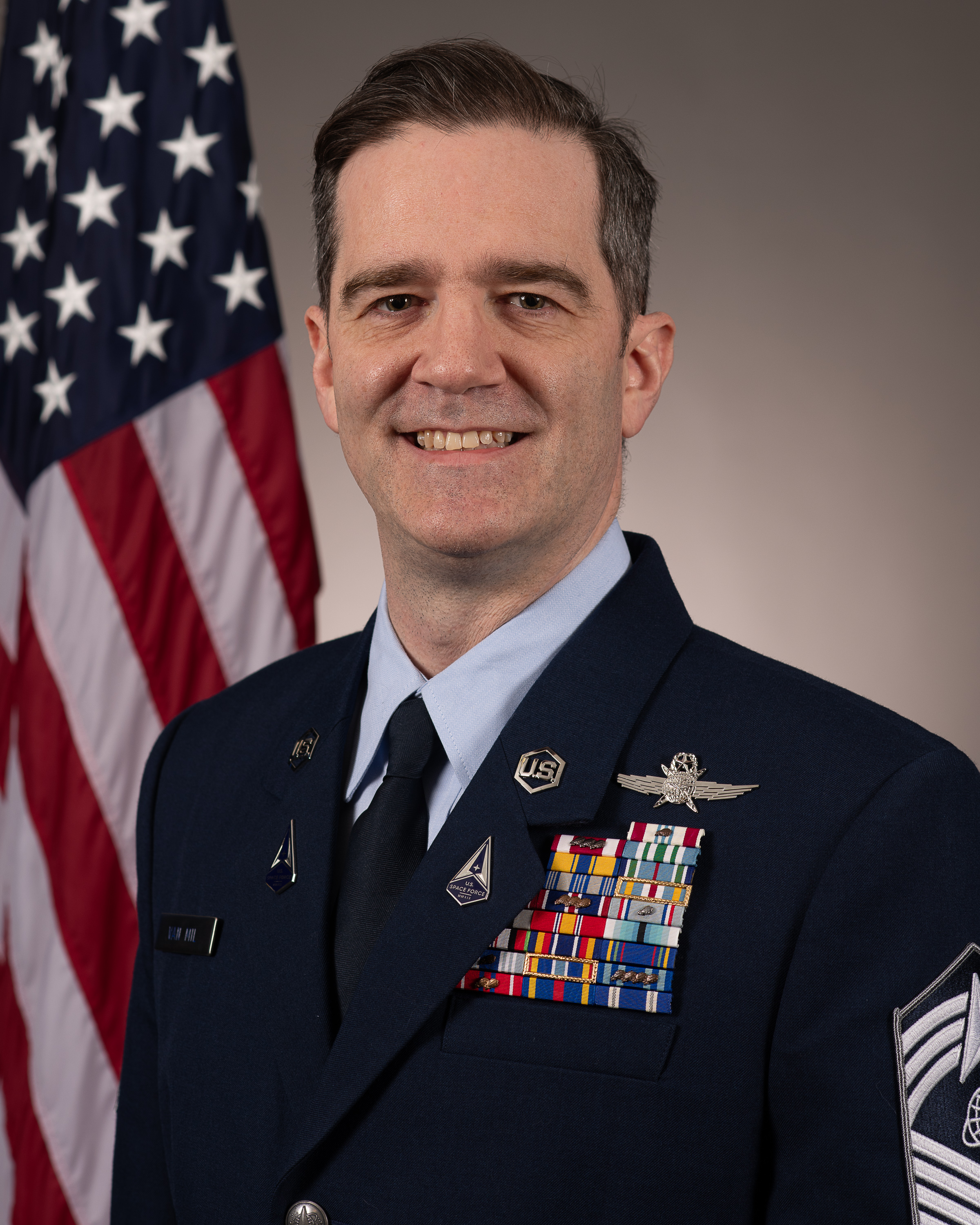 Biography photo of Chief Master Sergeant Stephen T. Van Mil